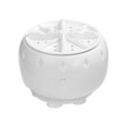 thumbnail image 1 of Visland Portable Turbine Washing Machine White Mini Washer Powerful Efficient Cleaning Washer for RV College Travel, 1 of 8