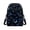 Blue Butterfly Water Print, variant on Two Horses Portrait Print Lightweight Sling Bag, Polyester Zipper Closure Crossbody Purse for Shopping Traveling Daily Use