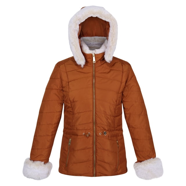 Regatta - Chaqueta Willabella Ribete de Piel Sintética para Mujer (Almendra Copper) Regatta UTRG8171_copperalmond