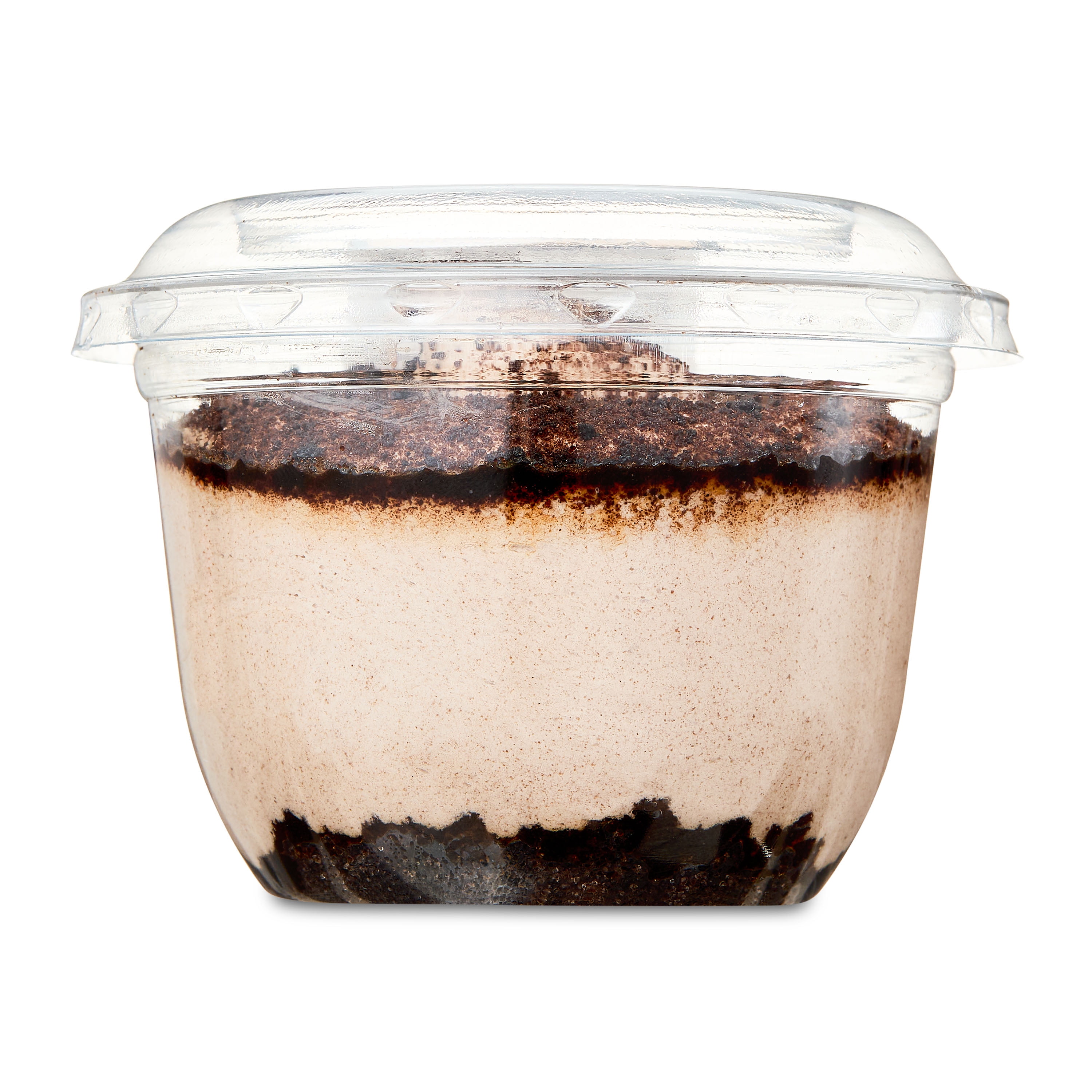 Marketside Chocolate Cookies 'n Crème Mousse Dessert Cup, Cookie Piece Topping, Creamy, 5.25 oz (Refrigerated)