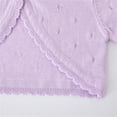 thumbnail image 5 of uikmnh Tops for Teens Girls Soft Knit Bow Cardigan Sweater Long Sleeve Top Outerwear for Autumn Casual Comfortable Blouse Size:6-7 Years, 5 of 8