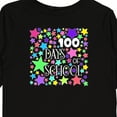 thumbnail image 4 of Inktastic 100 Days of School Pastel Stars Boys or Girls Long Sleeve Toddler T-Shirt, 4 of 5