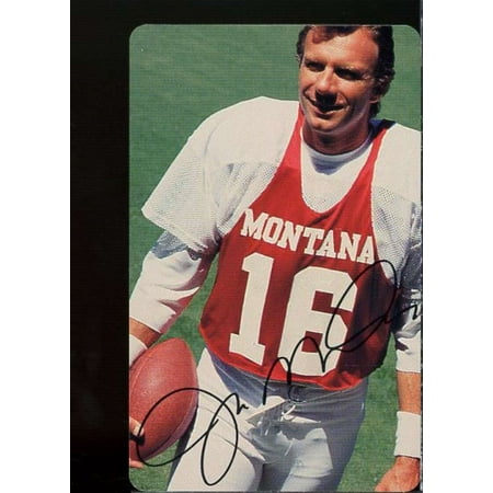 Rush - Mervyn's Of California Card 1995 The Joe Montana Collectible Card #NA