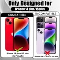 thumbnail image 2 of for iPhone 15 Plus Case & iPhone 14 Plus Case, Compatible with MagSafe, Built-in Stash Camera Stand, Military-Grade Protection, Translucent Matte Back Slim Shockproof Phone Cover, Green, 2 of 14