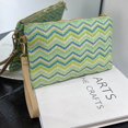 thumbnail image 1 of LinYooLi Money Beach Long Bag Colourful Ladies Clutch Coin Purse Handmade Casual Portable Elegant Simple Exquisite for Weekend Vacation, 1 of 6
