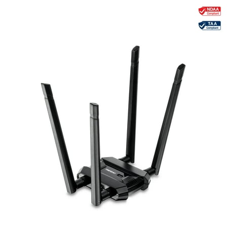 UPC: 0710931160741 | TRENDnet TEW-809UB AC1900 High Power Dual Band Wireless USB Adapter  high gain antenna  Wireless AC  USB 3.0