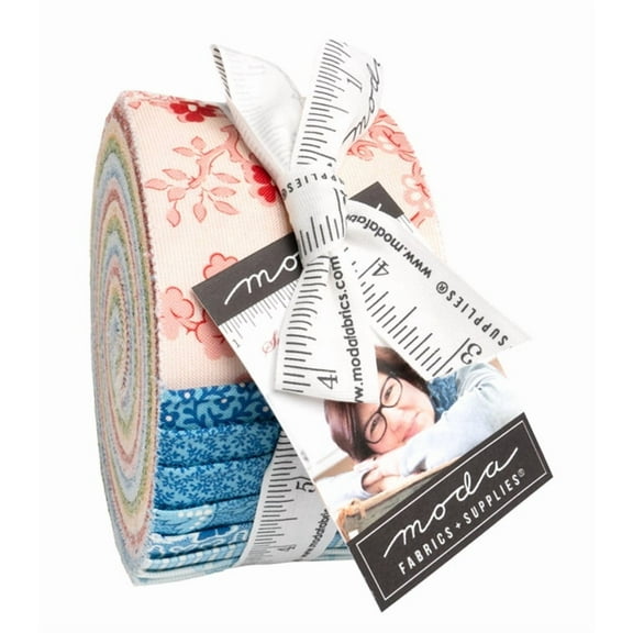 Moda - Sallys Stitches Jelly Roll by Betsy Chutchian 40 pcs