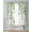 SpringGreen Ivory, variant on Spring Botanical Sheer Curtains 45 Inch Length 2 Panels Set for Living Room/Bedroom, Watercolor Leaves Flowers Birds Country Kitchen Curtains Grommet Semi-Sheer Curtains Window Treatments 42"x45"x2