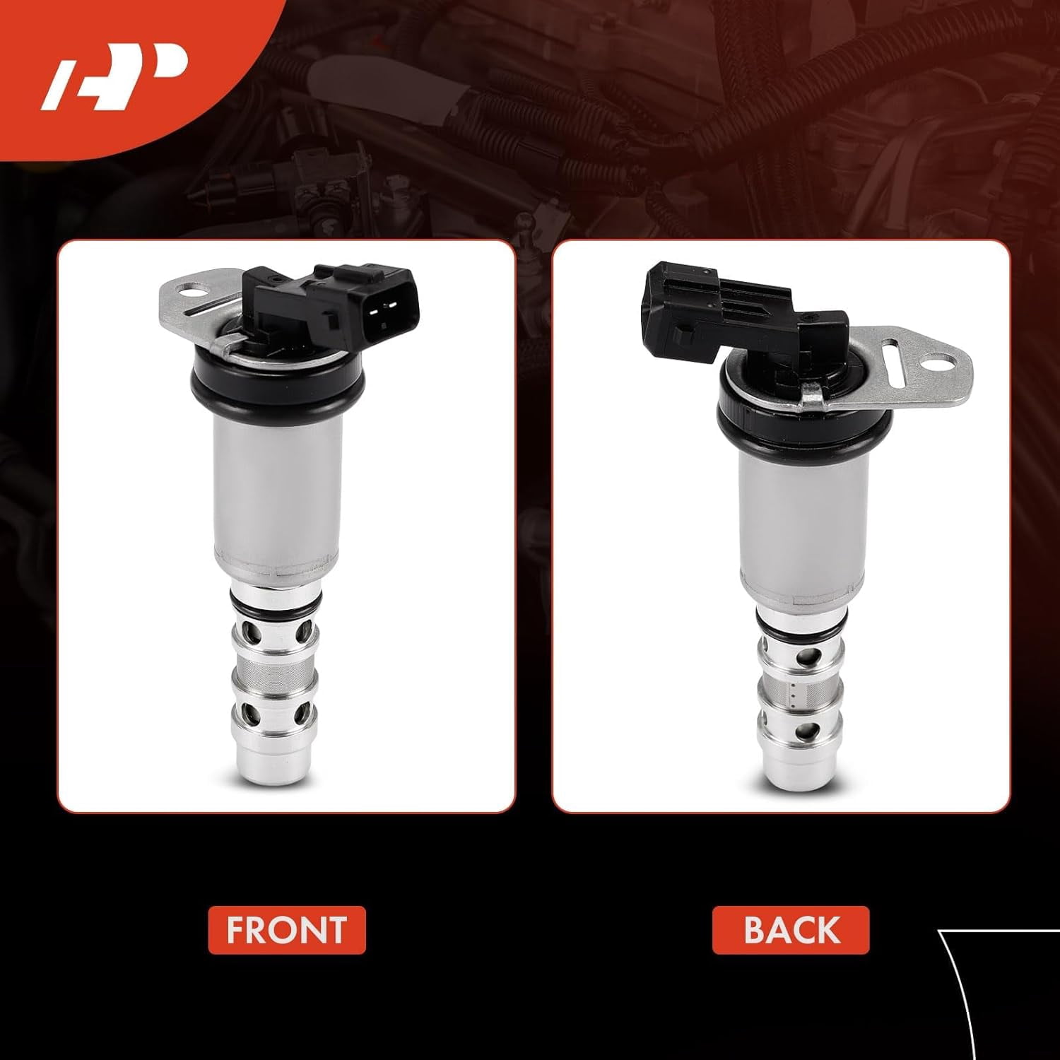 A-Premium Exhaust Engine Variable Valve Timing (VVT) Solenoid Compatible with BMW M3 2008-2013, 4.0L, Replace# 11367841700, 9111367838467