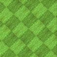 thumbnail image 1 of Ahgly Company Indoor Square Patterned Bright Green Area Rugs, 5' Square, 1 of 6