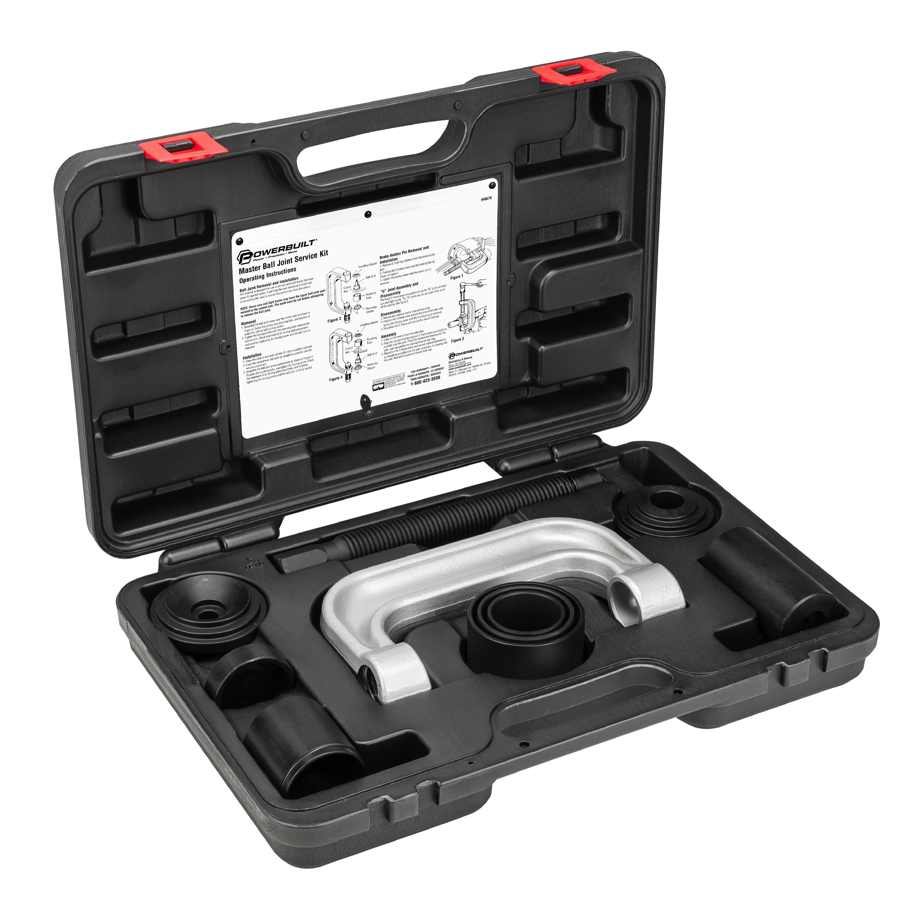 Powerbuilt 10 Piece Ball Joint Service Set - 940579