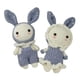 thumbnail image 3 of Juguete de Muñeca de conejo Soledad Equipos de ganchillo de tejer a mano gris claro, 3 of 10