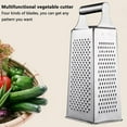 thumbnail image 4 of The Square Grater Is Made Of 4-sided Stainless Steel With An Ultra-sharp Grater, 4 of 5