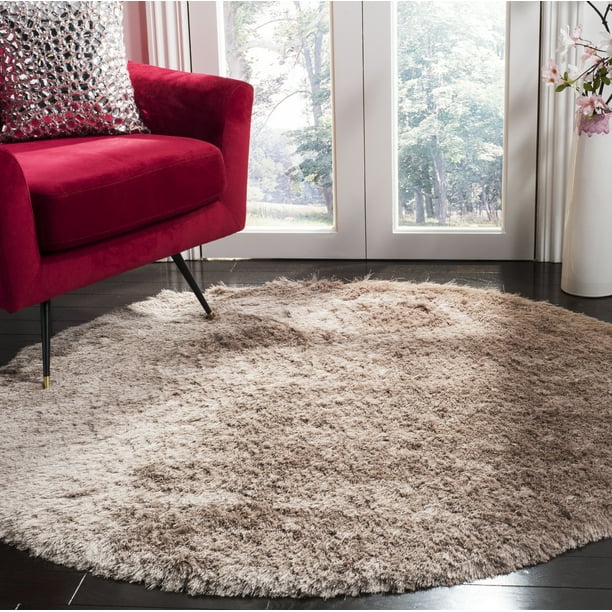 Safavieh Paris Darwin Plush Shag Round Area Rug