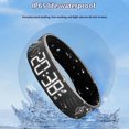 thumbnail image 4 of RENDZJ Vibrating Alarm Wristband Waterproof Alarm Clock Watch Gifts (Black Astronaut), 4 of 9