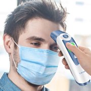 Forehead and Ear Thermometer for Baby, Fast Reading with Fever Alarm & Memories Recall