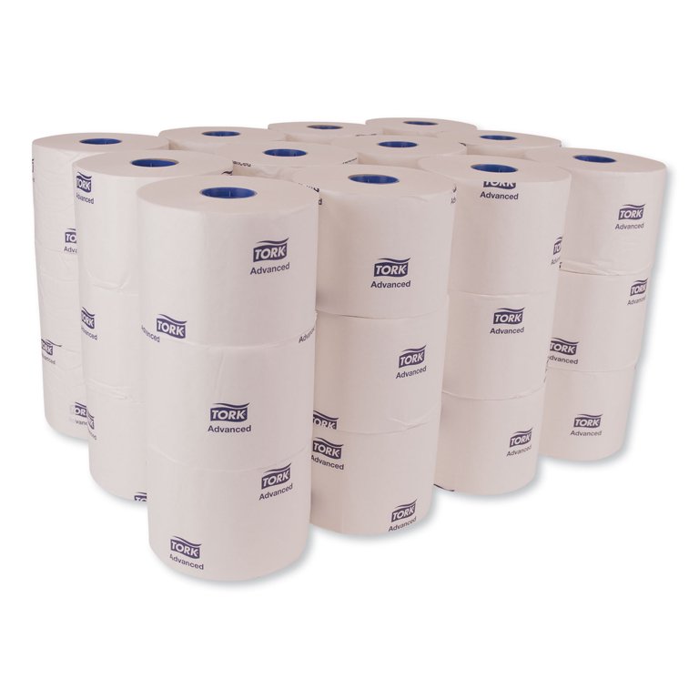 Tork Advanced High Capacity Bath Tissue, 2-Ply, White, 36 Rolls