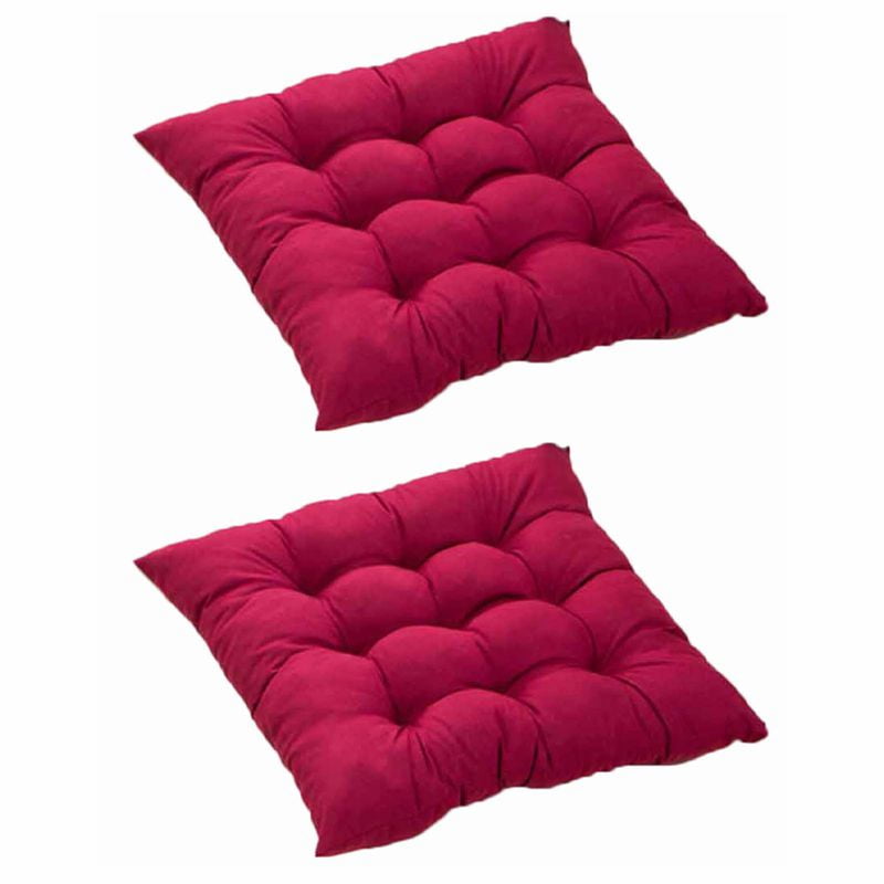 Yaoping Solid Color Chair Cushions, Thick Indoor Outdoor Dining Chair