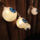 thumbnail image 2 of Luces de hadas de globo ocular de Halloween 20 LED 2,5 M lámpara de ojo fantasma para fiesta jardín patio, 2 of 9