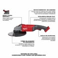 thumbnail image 3 of Esmeriladora Inalámbrica M18 18V Brushless Fuel, 3 of 3