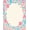Pink, Pattern 5, variant on ODIKA 2x3 Machine Washable Non-Slip Area Rug, Storybook Garden Letters Design with Blossoming Florals and ABC High Traffic Rug, Pink, 688275