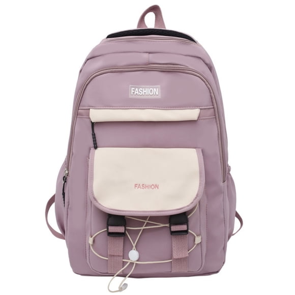 School Backpacks for Teen Girl, 15.6 inch College Bookbag Girls School Bags for Kids, Purple