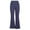 Dark Blue, variant on LYXSSBYX Yoga Leggings for WomensLadies Fashion Sport Yoga Pants Solid Mid High Waist Solid Long Pants