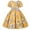 ZAJ Yellow, variant on Toddler Girl Dress Summer Short Sleeved Skirt Elegant Casual Dress Sundress Daily Wear Kids Sundress,Size 5 Years-6 Years