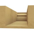 thumbnail image 4 of Ekena Millwork 6"W x 4"H x 16"L Monterey Woodgrain TimberThane Rafter Tail, Primed Tan, 4 of 6
