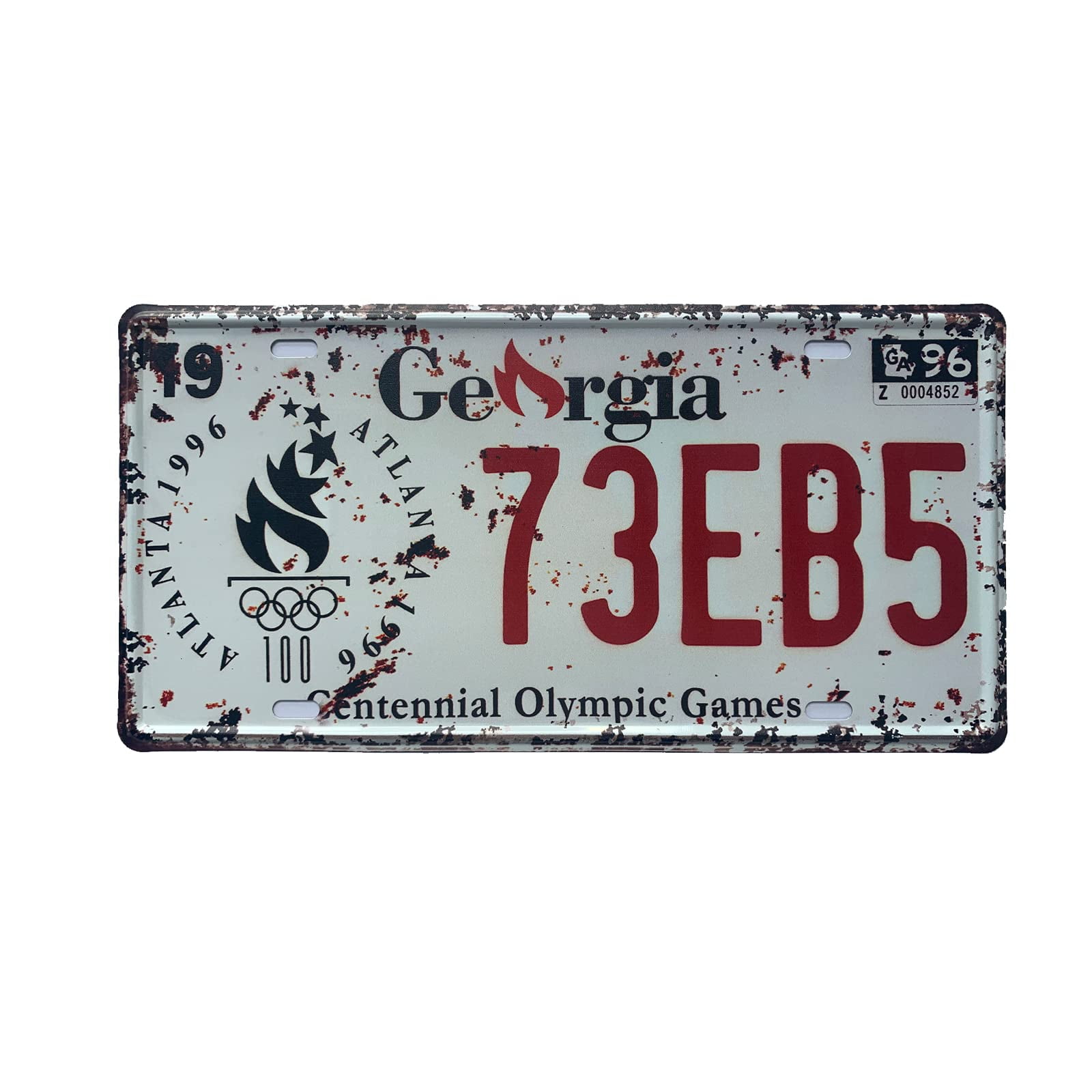 License Plate Aluminum Novelty Car Decor License Plates 12"x6
