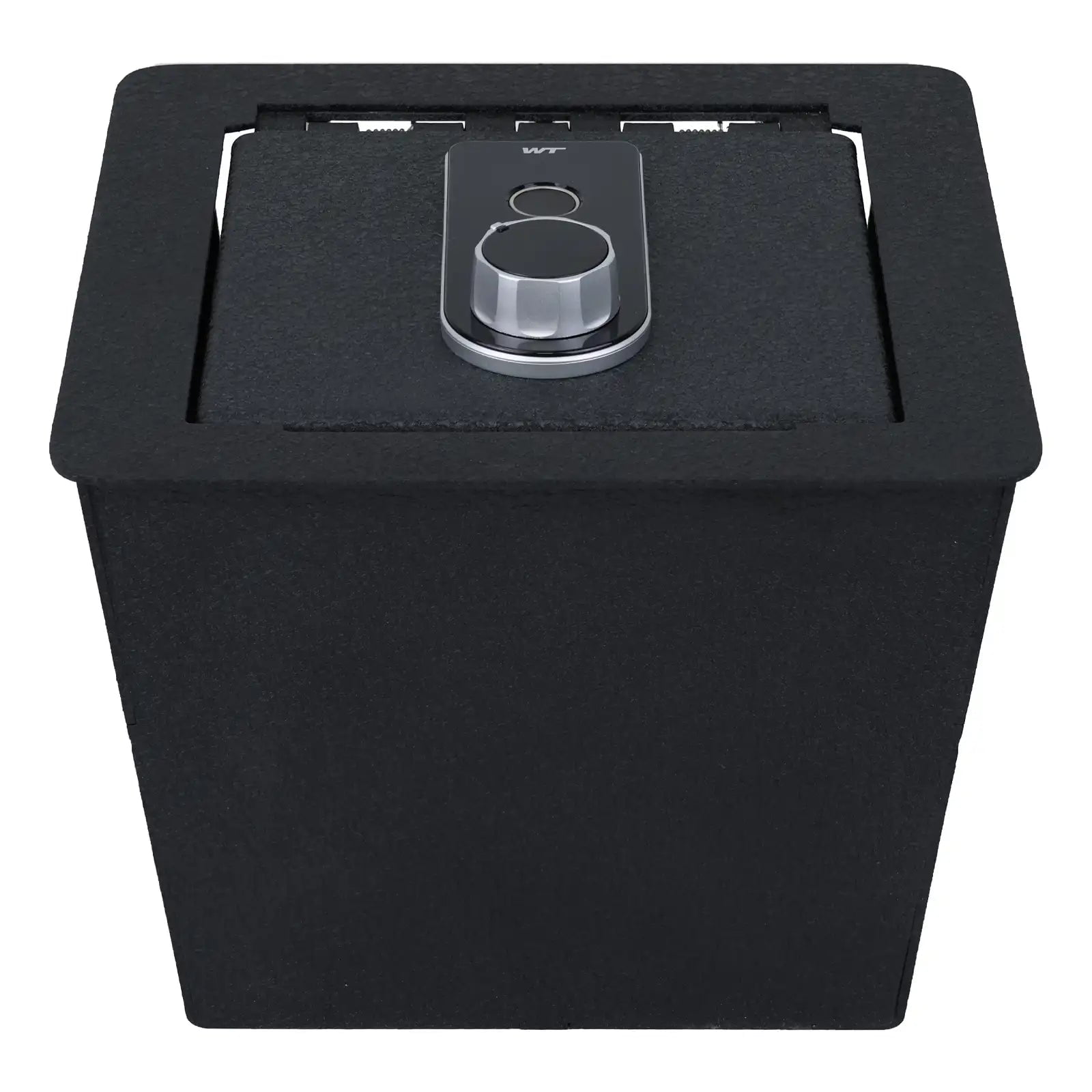 Center Console Safe Gun Safe, WASAI Premium In-vehicle Console Gun Vault Lockbox Compatible with 2007-2014 Toyota FJ Cruiser, Fingerprint Lock with Backup Key.