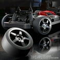 thumbnail image 4 of Zootealy High-Speed Drift Racing Car Remote Control Vehicle 1:12 Scale Four-Wheel Drive LED Lights Yellow Gray Single Battery Version - HB-R1203, 4 of 6