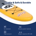 thumbnail image 3 of Inflatable Stand Up Paddle Board, Adjustable 6 inch Stand Up Paddle Board with Accessories & Carry Bag, 3 of 9