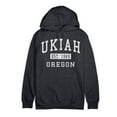 thumbnail image 1 of Ukiah Oregon Classic Established Premium Cotton Hoodie, 1 of 1