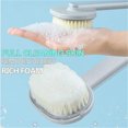 thumbnail image 5 of Long Handle Bath Brush with Detachable Head Back Scrubber Shower Exfoliator Massager for Men Women, 5 of 7