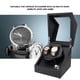 thumbnail image 4 of Máquina de Bobinado Enrollador de Reloj, Enrollador de Reloj Automático 2 Rollos Caja de Enrollador de Lujo Silenciosa, Caja de Almacenamiento Pantalla a Prueba de Polvo Unbranded ZP30047, 4 of 8