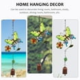 thumbnail image 3 of 1Pc Iron Art Wind Chime Flower Design Wind-bell Home Hanging Ornament, 3 of 8
