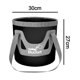 thumbnail image 2 of Cubo de pesca Cubo plegable Conveniencia al aire libre Pesca-multifuncional Lavabo plegable portátil Cubo plegable Contenedor de agua Pesca Bucke, 2 of 5