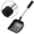 thumbnail image 4 of Yangbaga Metal Cat Litter Scoop with Deep Shovel&Long Handle,Detachable Stainless Steel Non-Stick Litter Sifter with Foam Padded Grip, No Bending Back Heavy Duty Cat Litter Scooper, 4 of 7