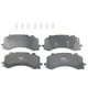 thumbnail image 1 of Balatas Bajos Metales TRW Q7 2015 Audi Delanteras 3016154579771486, 1 of 4
