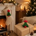 thumbnail image 6 of Polyester Hanging Star Ornament, Mini Ball Christmas Tree Pendant, for Holiday Window Wreath Fireplace Decor, Reusable Winter Festive Decoration, Lazyguy, 6 of 7
