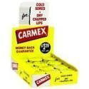 Carmex Classic Lip Balm Medicated 0.25 oz (Packs of 12)
