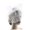 White, variant on Fgnfyis Women with Polka and Mesh Headpiece for Retro Style Events White