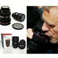 thumbnail image 5 of Camera Lens Coffee Mug Tea Cup Portable Travel Cup Drinks Leak-proof Lid Gifts, 5 of 6