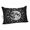 Black, variant on Black Grey Moon Throw Pillow Cover, Pillowcase Protectors with Zipper, Breathable Decorative Lumbar Pillow Case Cover, Modern Abstract Minimalist Stars Artwork Pillow Shams for Couch Sofa 12x20Inch