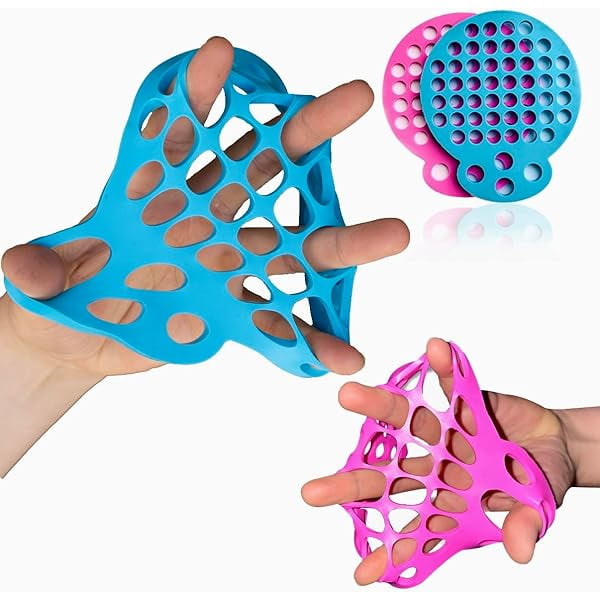 Finger Stretcher Hand Therapy Equipment (2-Pack) Finger Extension Exerciser for Grip Strength and Physical Therapy | Hand Exercise Web with Various Resistance Levels