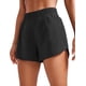 thumbnail image 1 of Shorts CRZ YOGA Dolphin 3" Cintura Alta Secado Rápido Negro XL, 1 of 8