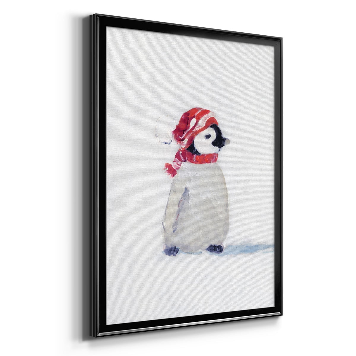 Penguin Play I Premium Classic Framed Print - Ready to Hang