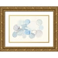 thumbnail image 1 of Lee, Judson 32x23 Gold Ornate Wood Framed with Double Matting Museum Art Print Titled - Water Circle II, 1 of 4