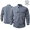 Light Blue, variant on Men's 100% Cotton Long Sleeve Button Down Shirt, Casual Utility Work Shirt with Multi Pockets